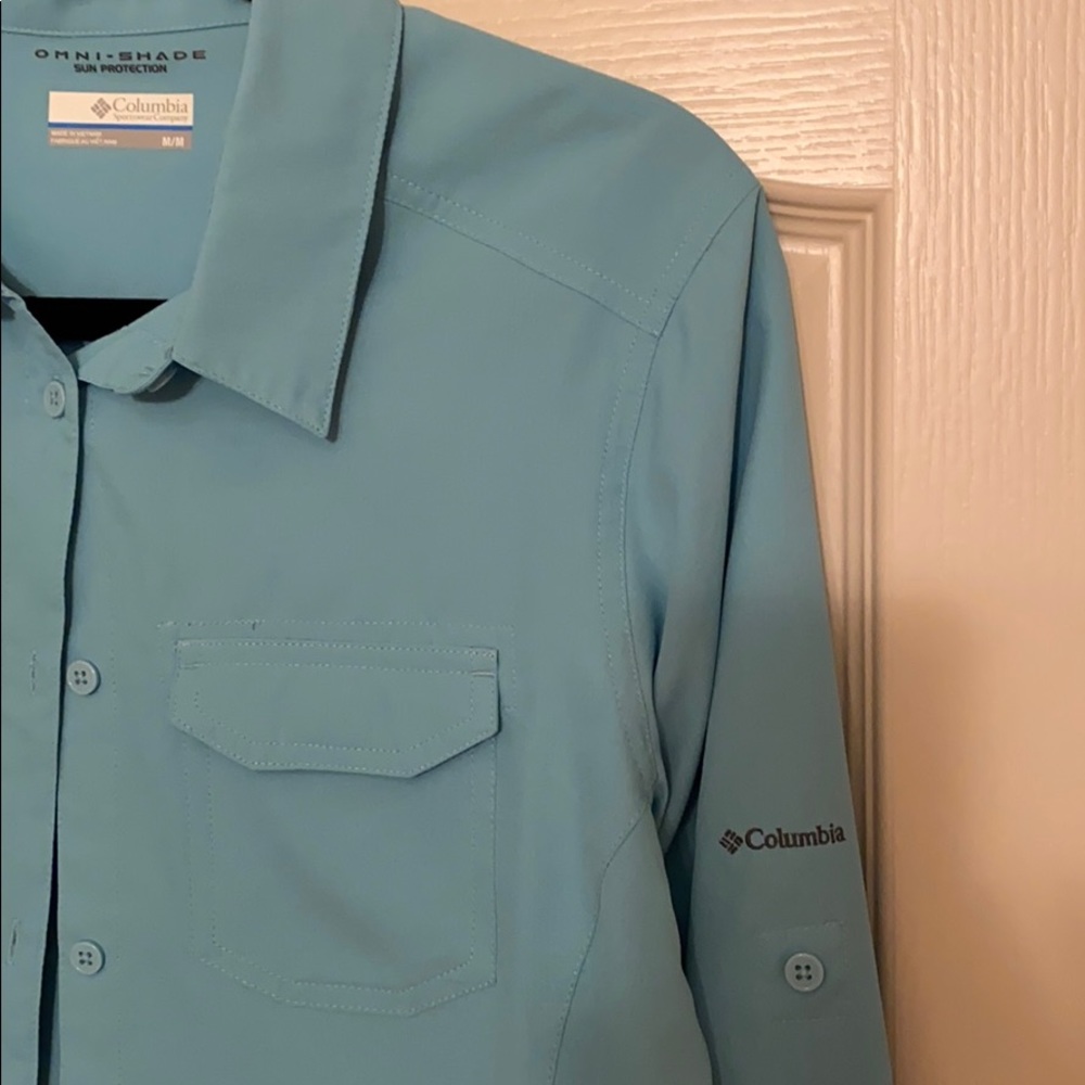 Columbia long sleeve button up.